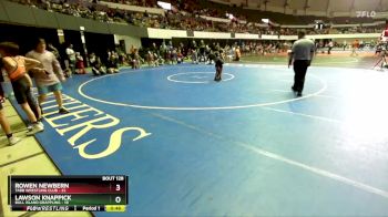 Rookie K-2 48 Champ. Round 2 - Lawson Knappick, Bull Island Grappling vs Rowen Newbern, Tabb Wrestling Club