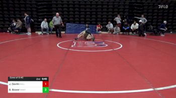 130 lbs Consi Of 8 #2 - Jamison Devlin, Mullica Hill vs Brody Bower, Montoursville