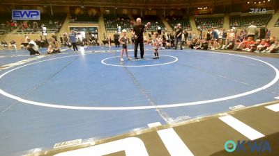 43 lbs Rr Rnd 3 - Rory Rice, Coweta 12u vs Rush Wilson, Keystone Wrestling Club