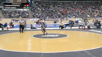 138 lbs Champ. Round 1 - Eithan Cassell, Fort Campbell vs Jordan Rutherford, Simon Kenton