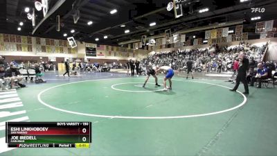 150 lbs Cons. Round 2 - Joe Iredell, Carlsbad vs Eshi Linkhoboev, San Marino