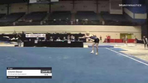 Emmit Glover - Floor, All American Gymnastics - 2021 USA Gymnastics Development Program National Championships