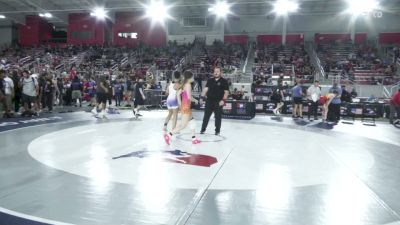 105 lbs Cons. Semis - Teegan Herrington, Team Ohio vs JaLeia Mitchell, Silverback Grappling Club