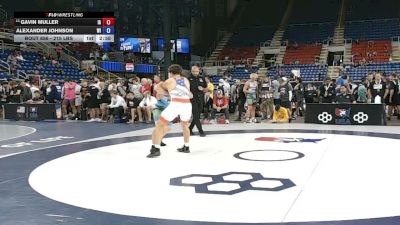 215 lbs Champ. Rd Of 64 - Gavin Muller, Iowa vs Alexander Johnson, Wisconsin