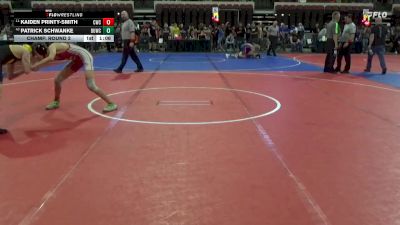 116 lbs Champ. Round 2 - Kaiden Printy-Smith, Conrad Wrestling Club vs Patrick Schwanke, Team Champs