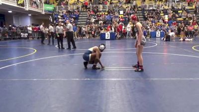 117 lbs Consy 3 - Braliee Franklin, Redbank Valley vs Jaden Richards, Kiski Area