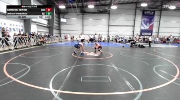 120 lbs Rr Rnd 1 - Emmons Tewalt, Hanover Hawkeye vs JOSIAH SWEENEY, Elite NJ Boys Black