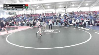 106 lbs Cons. Round 5 - Elo Luu, Weber vs David Espinoza, Vale