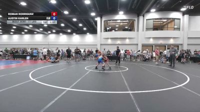 77 lbs Semis - Roman Rodriguez vs Austin Karlen, Florida Heatwave