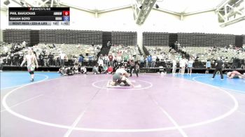 225-A lbs Semifinal - Phil Bakuckas, AMERICAN MMA AND WRESTLING vs Isaiah Soto, Rhino Wrestling