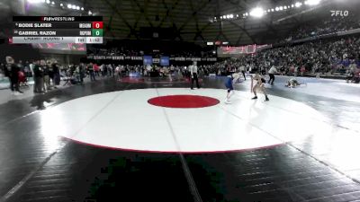 Boys 4A 106 lbs Champ. Round 1 - Bodie Slater, Mead vs Gabriel Razon, Rogers (Puyallup)