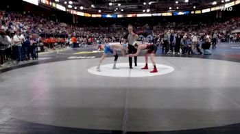 4A 113 lbs Quarterfinal - Gage Giles, Kimberly vs Ross McPherson, Bear Lake