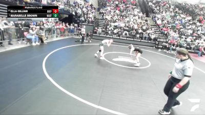 5A 120 lbs Semifinal - Marabelle Brown, Wasatch vs Ella Gillian, Bountiful