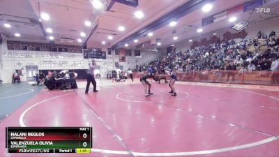 110 lbs Champ. Round 1 - Nalani Reglos, Camarillo vs Valenzuela Olivia, Esperanza