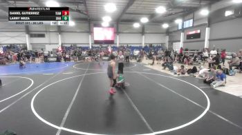 88 lbs Semifinal - Daniel Gutierrez, Team Selma vs Larry Meza, Savage House WC