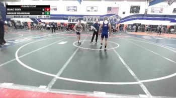 138 lbs Champ. Round 1 - Arkadii Oganisian, Birmingham Charter vs Isaac Silva, Eleanor Roosevelt