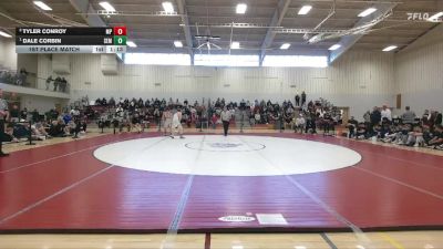 138 lbs 1st Place Match - Dale Corbin, Wyoming Seminary vs Tyler Conroy, Malvern Prep