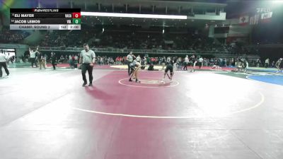 106 lbs Champ. Round 2 - Eli Mayer, Vacaville vs Jacob Lemos, Vista Del Lago