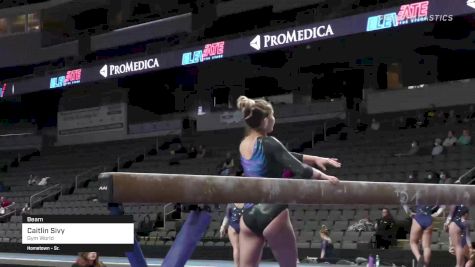 Caitlin Sivy - Beam, Gym World - 2022 Elevate the Stage Toledo presented by Promedica