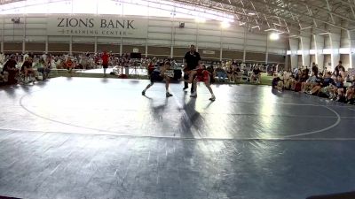 100 lbs Garrett Bjerga, Minnesota Blue vs Elijah Adams, Maryland