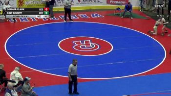 89 lbs Consi Of 8 #1 - Connor Clark, Hatboro Horsham vs Colt Bissett, West Greene