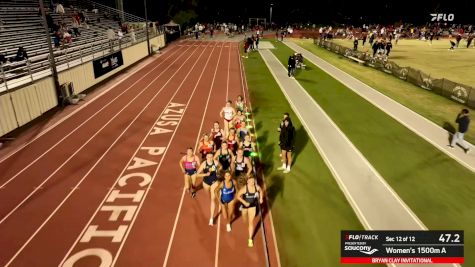 Women's 1500m Open, Finals 12