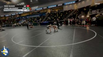 113 lbs Cons. Round 1 - Daniel Macatangay, Chicago (Mt. Carmel) vs Eddie Salgado, Ankeny