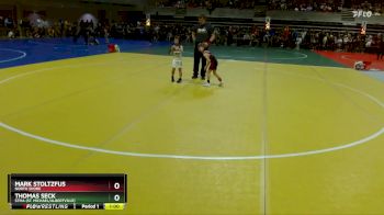 45 lbs Champ. Round 1 - Mark Stoltzfus, North Shore vs Thomas Seck, STMA (St. Michael/Albertville)