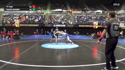 174 lbs Cons. Semi - Ty Finn, NYU vs Dustin Bohren, Loras