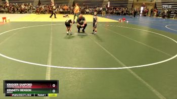 70 lbs Cons. Round 2 - Krigger Sanford, Fosston-Bagley Brawlers vs Kenneth Benson, BHVPP