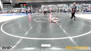 70 lbs Round Of 32 - Christian Lozada, LV Bear Wrestling Club vs Owen Mangan, Team Barracuda