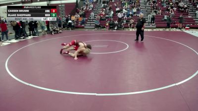 145 lbs Cons. Rd Of 16 - Cassen Brumm, ANML vs Blake Sheppard, Wrestling Brotherhood