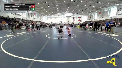 67 lbs Cons. Round 3 - Wyatt Rathbun, Fulton Wrestling vs Levi Donnelly, Club Not Listed