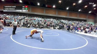 113 lbs Quarterfinal - Louie Trujillo, Central vs Jonathan Jasso, Redwood -Visalia