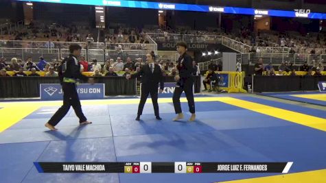 Jorge Luiz F. Fernandes vs Taiyo Vale Machida 2025 Pan Jiu Jitsu IBJJF Championship