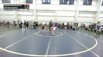 102 lbs 5th Place - Edward Encarnacion III, MD vs Brayden Kuhlman, OH