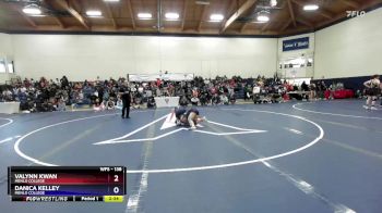 138 lbs Cons. Round 4 - Valynn Kwan, Menlo College vs Danica Kelley, Menlo College