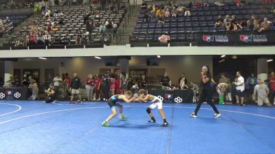 74 lbs Cons. Semis - Johnny Messina, The Outsiders Wrestling Club vs Bennett Becker, Askren Wrestling Academy