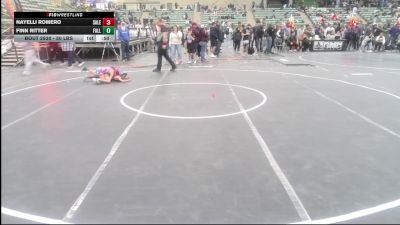 50 lbs Semifinal - Nayelli Romero, Salem Elite vs Finn Ritter, Fallon Outlaws WC