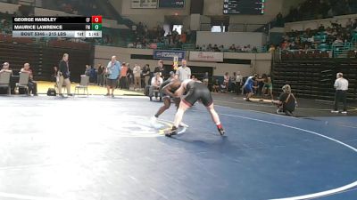 215 lbs Consolation - George Handley, Carolina Forest vs Maurice Lawrence, Fort Mill