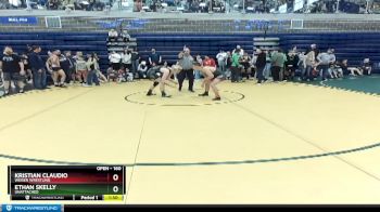 160 lbs Quarterfinal - Kristian Claudio, Weiser Wrestling vs Ethan Skelly, Unattached