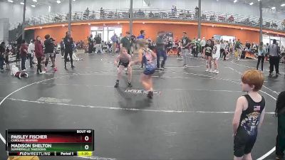 95 lbs Round 2 - Madison Shelton, Summerville Takedown vs Paisley Fischer, Carolina Reapers