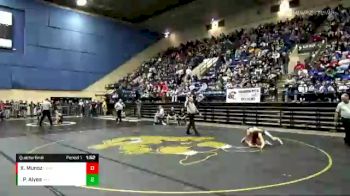 3 lbs Quarterfinal - Phoenix Alyea, Skyline vs Xavier Munoz, Colonial Heights