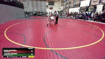 127-127 lbs Round 1 - Kash Gartrell, Roosevelt vs Austin Madden, Ralston Valley