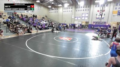 85 lbs Round 2 (8 Team) - Joey S, AAWC vs Sumner County Roman, Middle Tennessee Free Agents