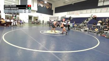 285 lbs Cons. Round 4 - James Williams, Villa Park vs Thomas Banuelos, Sonora (La Habra)