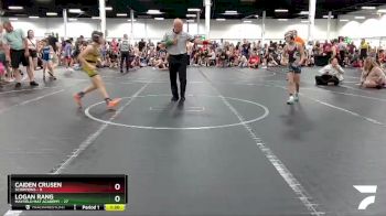 68 lbs Round 6 (8 Team) - Caiden Crusen, Scorpions vs Logan Rang, Mayfield Mat Academy