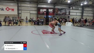 57 kg Consi Of 32 #2 - Matthew Rowland, Bulldog Wrestling Club vs Davian Guanajuato, Southern Illinois Regional Training Center