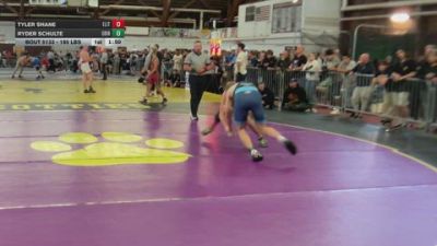 185 lbs Rr Rnd 1 - Tyler Shane, Elite vs Ryder Schulte, Grindhouse Wrestling Club