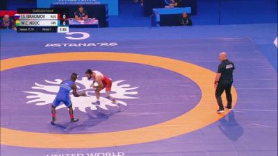 70 kg Qualif. - Ibragim Sharaputtinovich Ibragimov, Russia vs Wotna Cana Ndoc, Guinea-Bissau